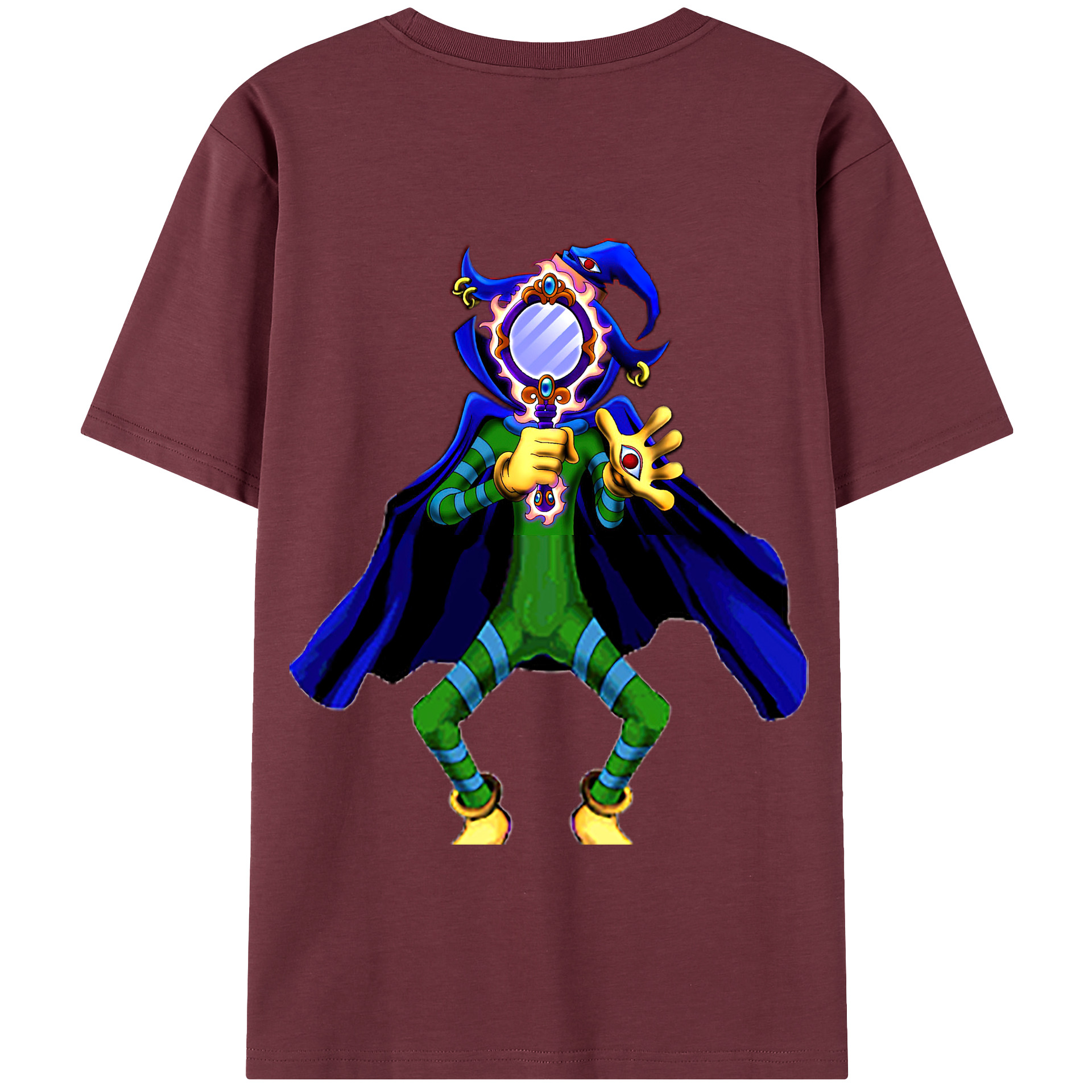 （画像用） 遊☆戯☆王 Yu-Gi-Oh! 綿100％半袖Tシャツ（背面プリント）